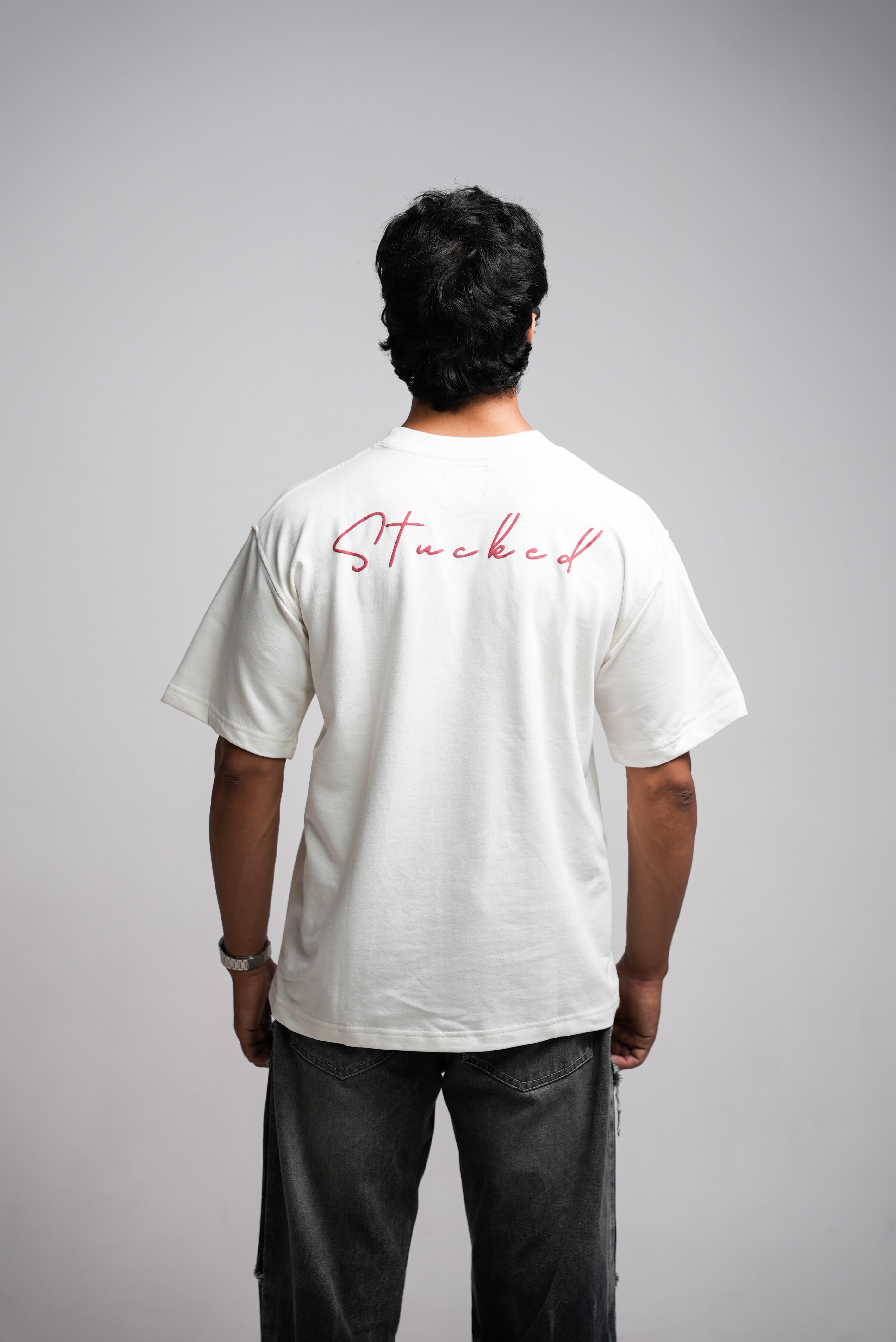 Don't break my heart white T-shirt